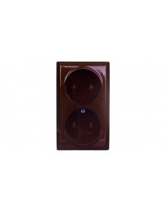 BIS Gniazdo podwójne b/u...