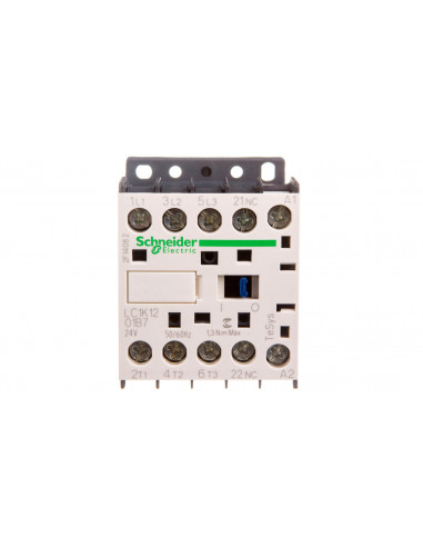 Stycznik mocy 12A 3P 24V AC 0Z 1R...