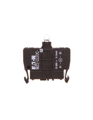 Oprawka z LED czerwona 12-30V AC/DC...