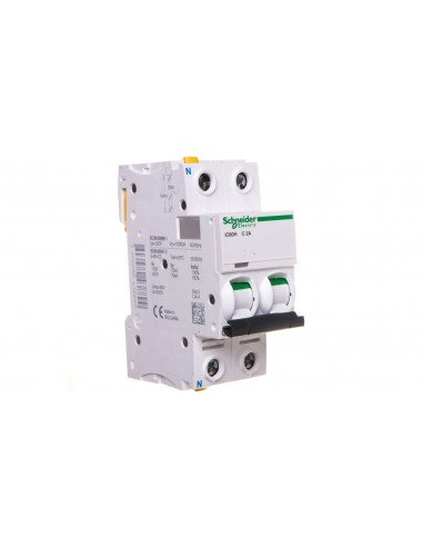 Wyłącznik nadprądowy 1P+N C 2A 10kA...