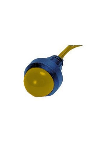 Lampka sygnalizacyjna LED 20mm żółta...