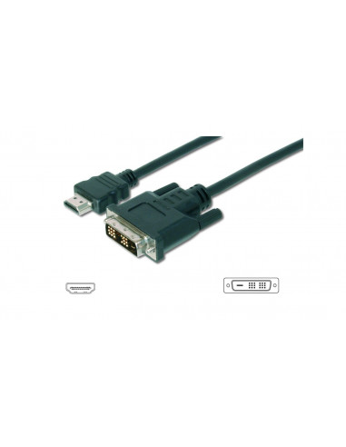 Kabel adapter HDMI Highspeed 1.3 Typ...