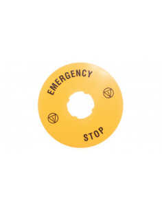 Szyld opisowy fi 90mm...