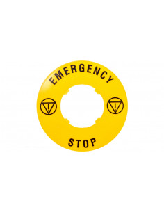 Szyld opisowy fi 60mm...