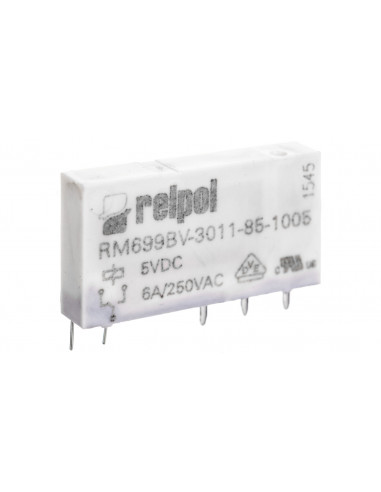 Przekaźnik miniaturowy 1P 6A 5V DC...