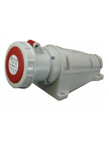 Gniazdo stałe 5P 63A 400V czerwone...