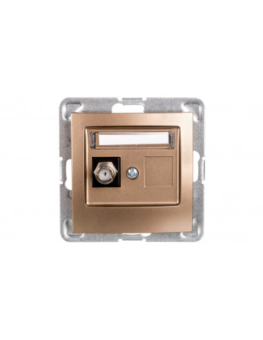 IMPRESJA Gniazdo antenowe pojedyncze...