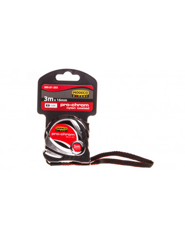 MIARA ZWIJANA 3m/16mm PRO-CHROM I...