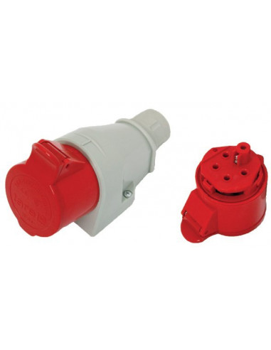 Gniazdo izolacyjne stałe 5P 16A 400V...