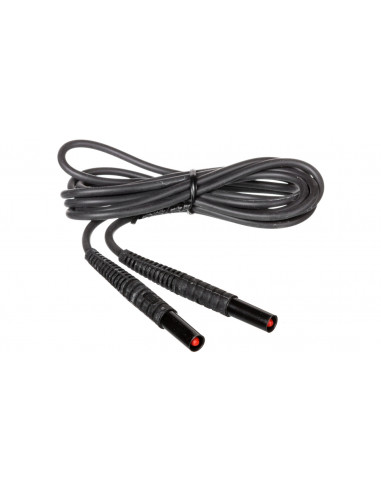 Przewód pomiarowy 2,2m czarny /wtyki...