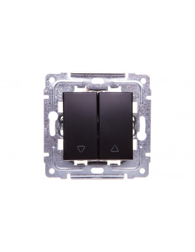 DANTE Łącznik żaluzjowy czarny 450918