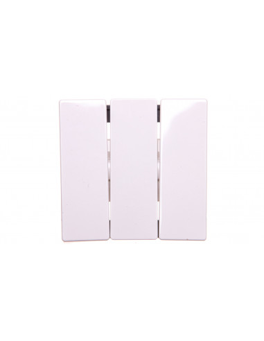 Merten System M Klawisz potrójny biel...