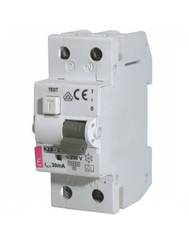 Wyłącznik różnicowo-nadprądowy 2P 16A...