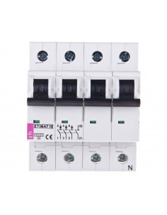 Wyłącznik nadprądowy 3P+N B...