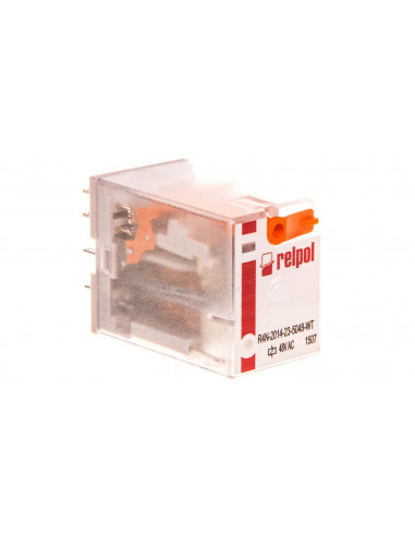 Przekaźnik przemysłowy 4P 48V AC AgNi...