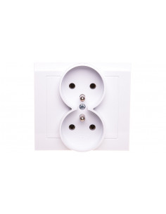 KIER Gniazdo podwójne z/u...