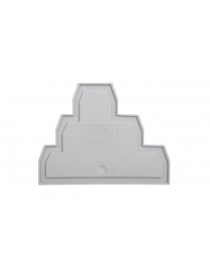 Pokrywa końcowa 2,2mm szara...