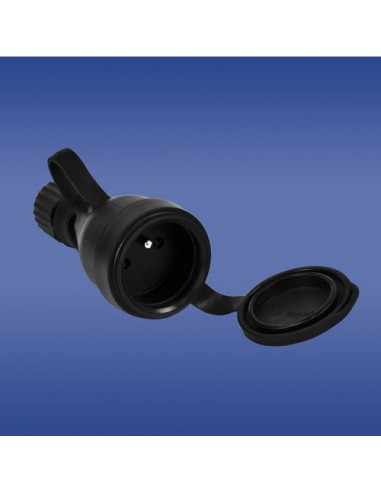 Gniazdo przenośne gumowe 16A 2P+Z...