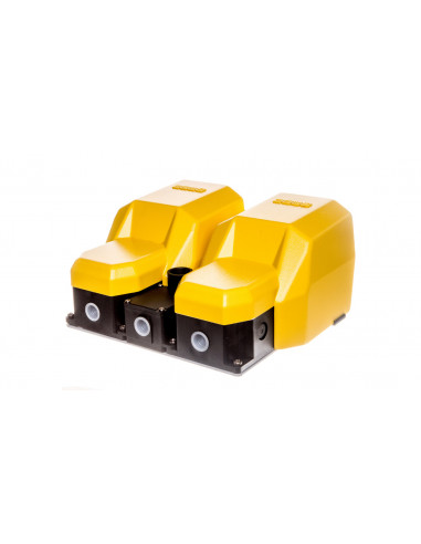 Podwójny wyłącznik nożny z osłoną z...