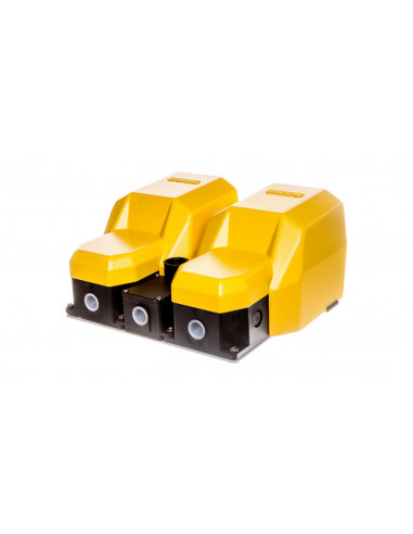 Podwójny wyłącznik nożny z osłoną z...