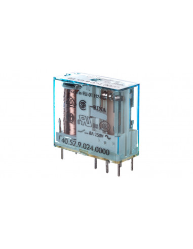 Przekaźnik miniaturowy 2P 8A 24V DC i...