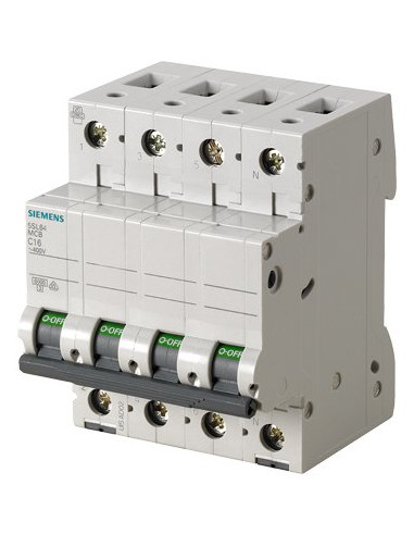 Wyłącznik nadprądowy 3+N B 16A 6kA AC...