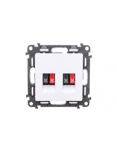 VALENA LIFE Gniazdo głośnikowe biały...