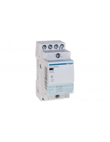 Stycznik modułowy cichy 25A 4Z 12VDC...