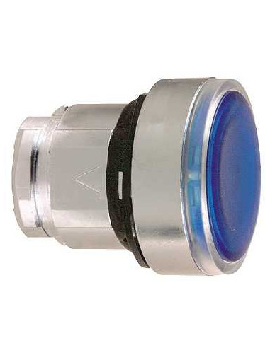 Główka przycisku fi22 niebieska...