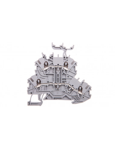 Złączka dwupiętrowa 1,5mm2 szara...