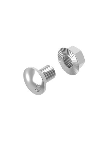 Śruba z łbem grzybkowym + nakrętka...