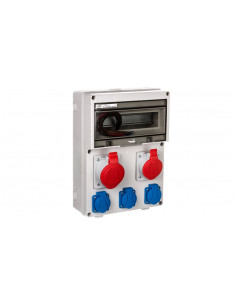 Rozdzielnica budowlana 12...