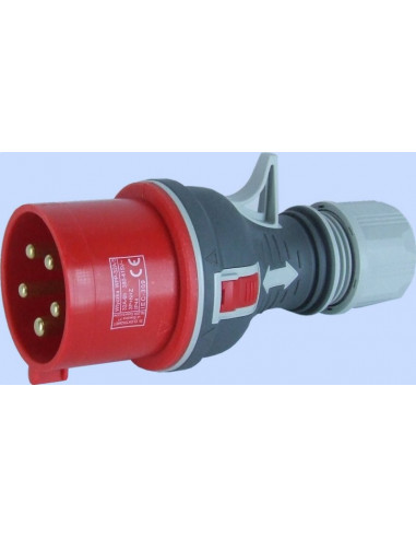 Wtyczka przenośna 32A 5P 400V...