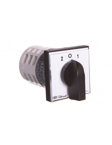 Łącznik krzywkowy 2-0-1 3P 12A IP65...