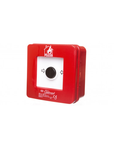 Przycisk ppoż. natynkowy NC-NO IP65...