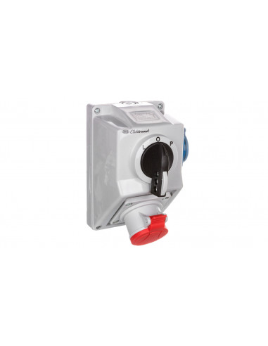 Zestaw instalacyjny z gniazdem 4P 1x...