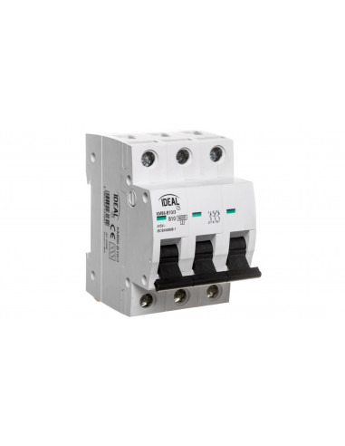 Wyłącznik nadprądowy 3P B 10A 6kA AC...