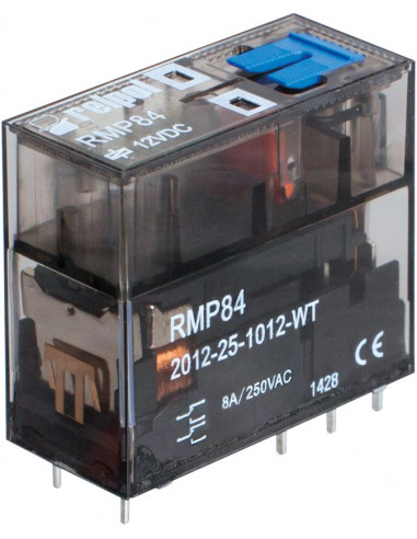 Przekaźnik elektromagnetyczny 2P 12V...