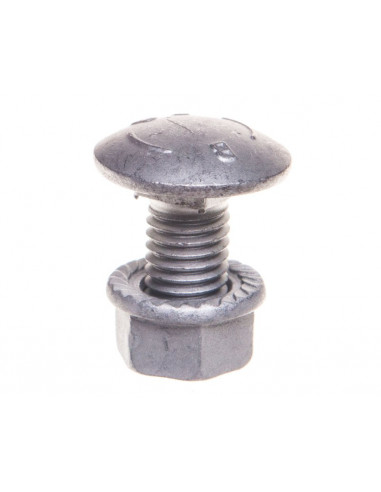 Śruba z łbem grzybkowym z nakrętką...