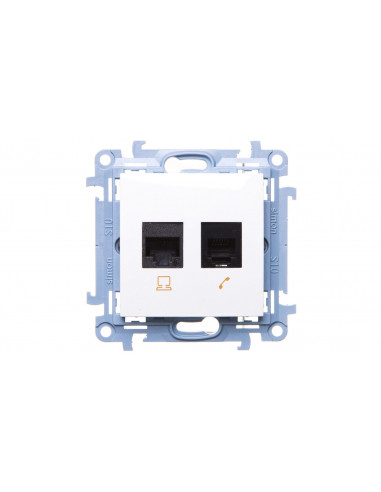 Simon 10 Gniazdo RJ45 kat 6 + gniazdo...