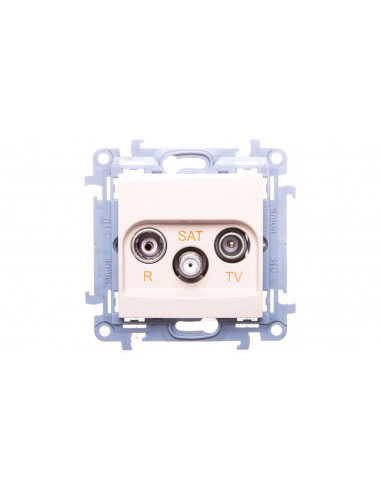 Simon 10 Gniazdo antenowe R-TV-SAT...