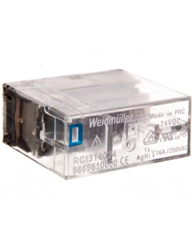 Przekaźnik przemysłowy 1P 16A 24V DC...