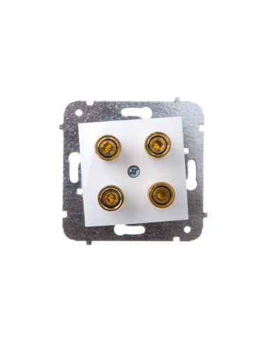 CARLA Gniazdo głośnikowe podwójne...