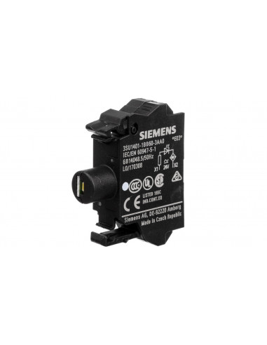 Oprawka blok LED biały 24V AC-DC...