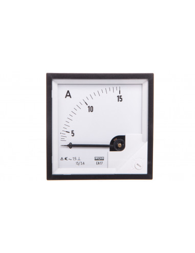Amperomierz analogowy 72x72mm 15/5A N...