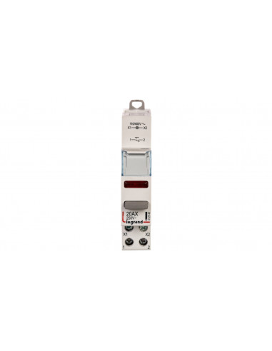 Przycisk modułowy 20A 1R z lampką LED...