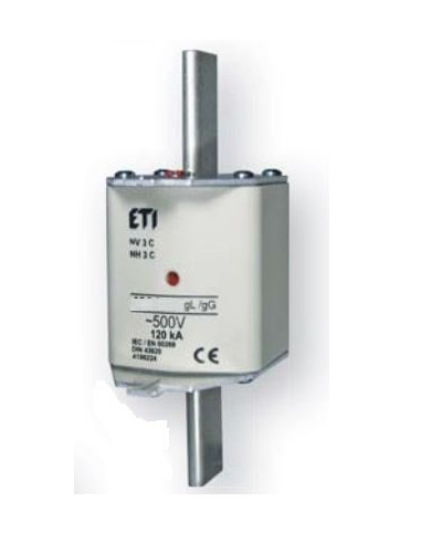 Wkładka bezpiecznikowa KOMBI NH3C 80A...