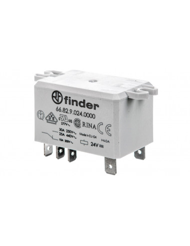 Przekaźnik przemysłowy 2Z 30A 24V DC,...