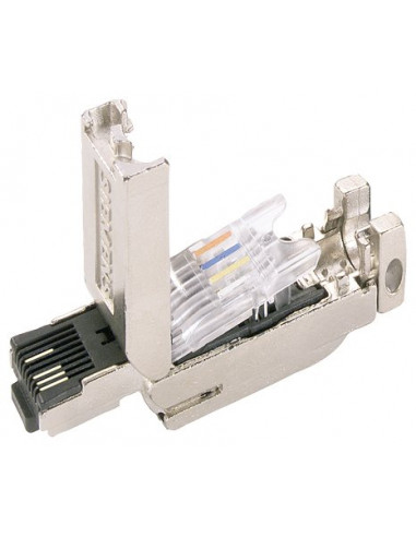 Wtyczka RJ45 2x2 kat.5 prosta w...