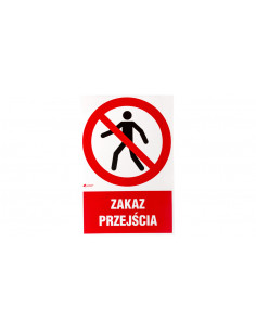 Samoprzylepna tabliczka...